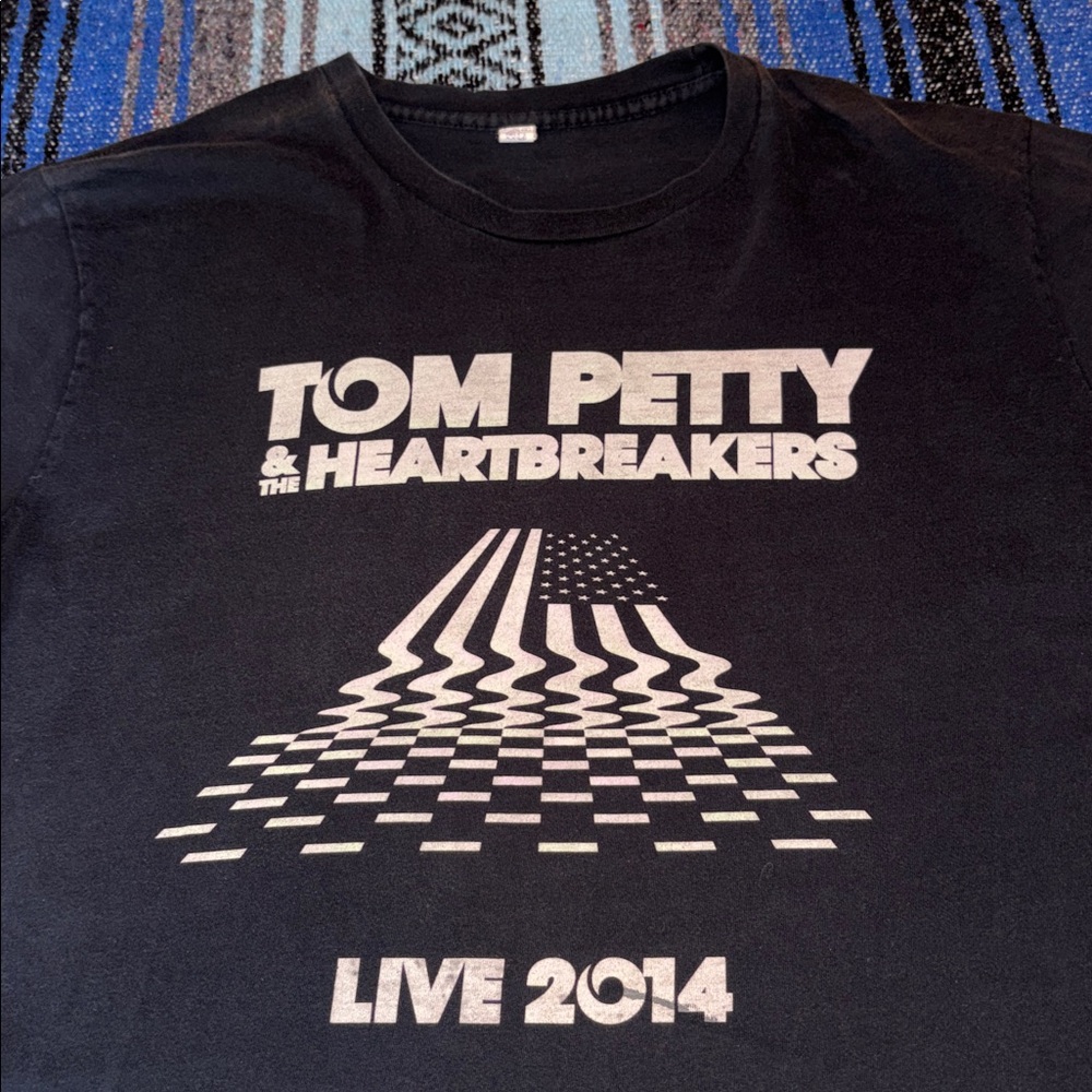 Tom Petty & The Heartbreakers 2014 Concert Tour Tee Shirt - Picture 2 of 10